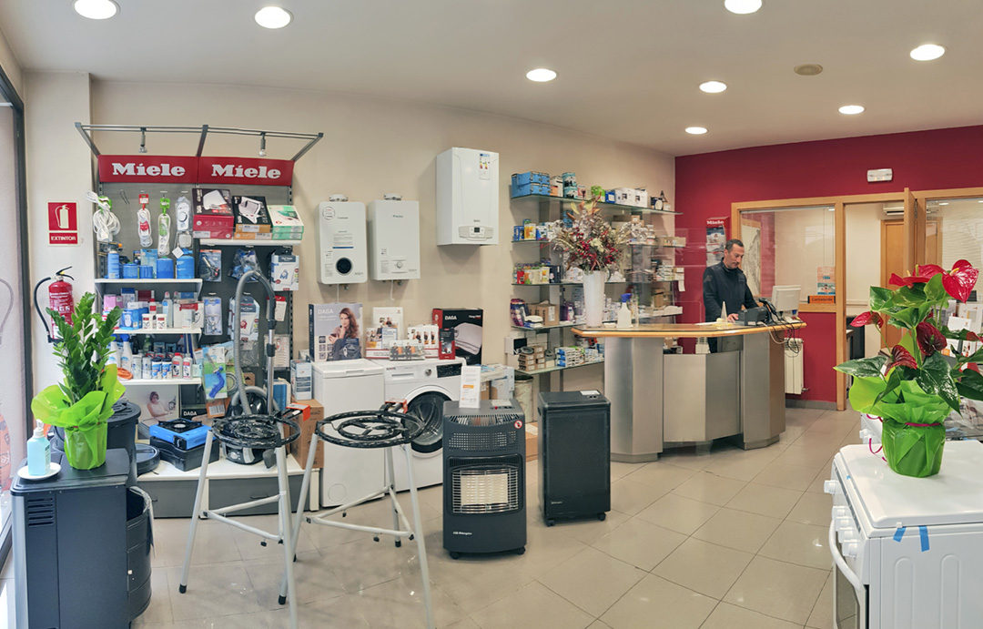 interior botiga Gas Badia